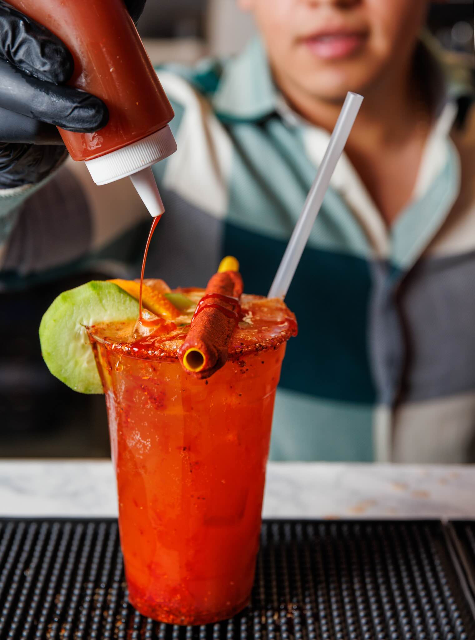 Michelada Preparada
