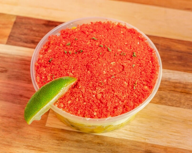 Hot Cheetos Elote